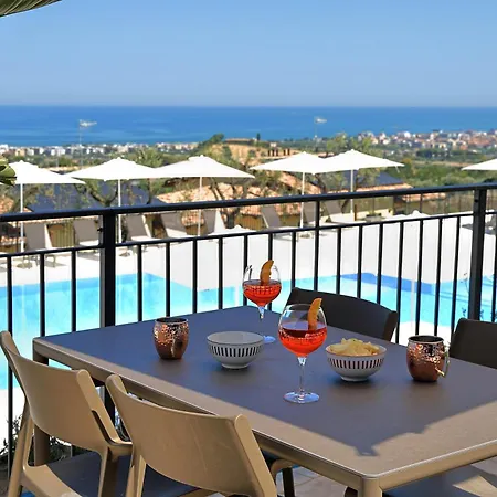 Vista Mare Con Balcone - Parco Valle Della Civita Apartamento